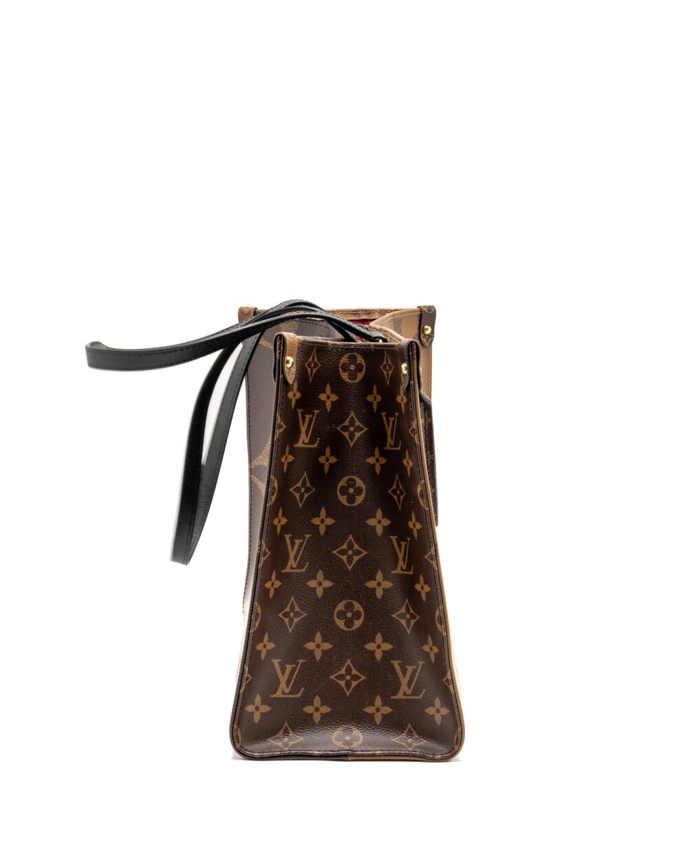 AAA Replica Louis Vuitton LV ONTHEGO MM MONOGRAM/MONOGRAM REVERSE CANVAS GHW