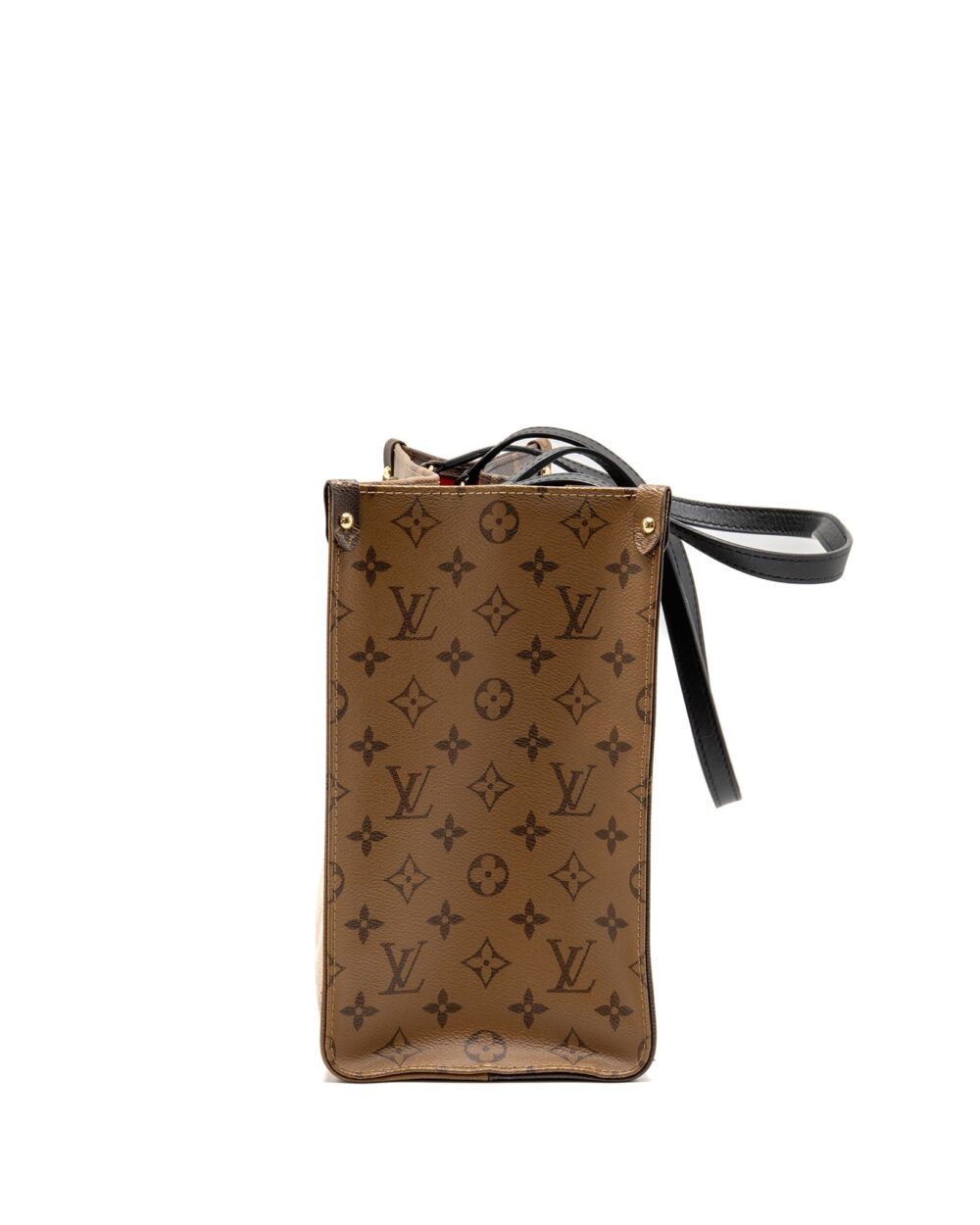 AAA Replica Louis Vuitton LV ONTHEGO MM MONOGRAM/MONOGRAM REVERSE CANVAS GHW