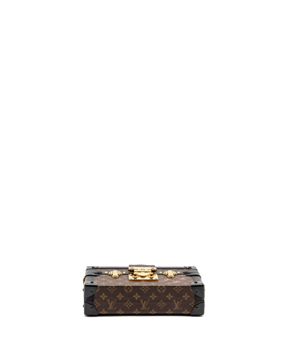 AAA Replica Louis Vuitton LV PETITE MALLE MONOGRAM CANVAS/SMOOTH CALFSKIN GHW
