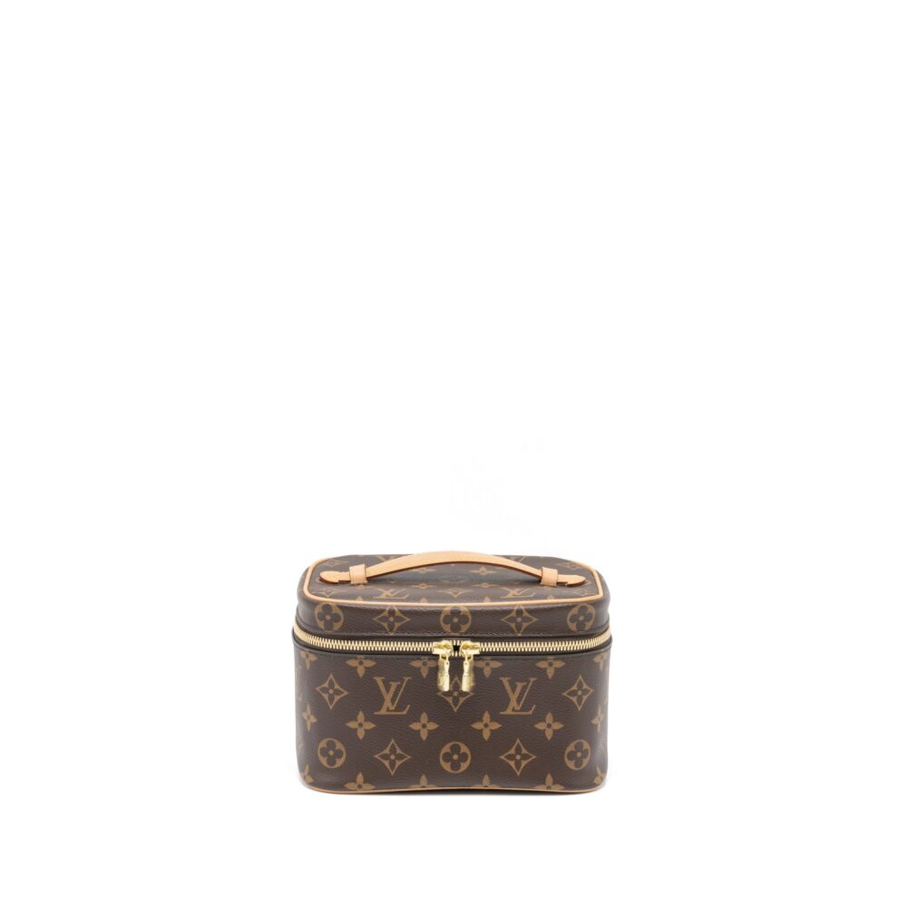 AAA Replica Louis Vuitton LV NICE MINI MONOGRAM CANVAS GHW