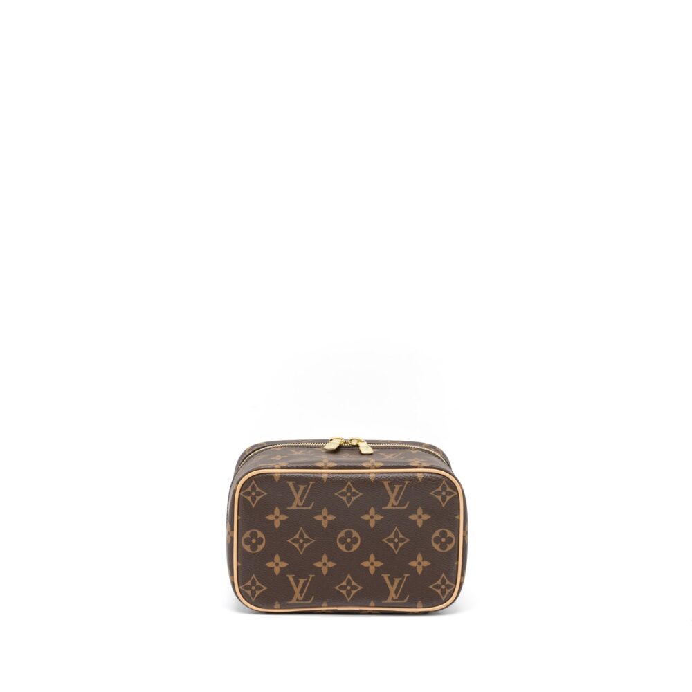 AAA Replica Louis Vuitton LV NICE MINI MONOGRAM CANVAS GHW
