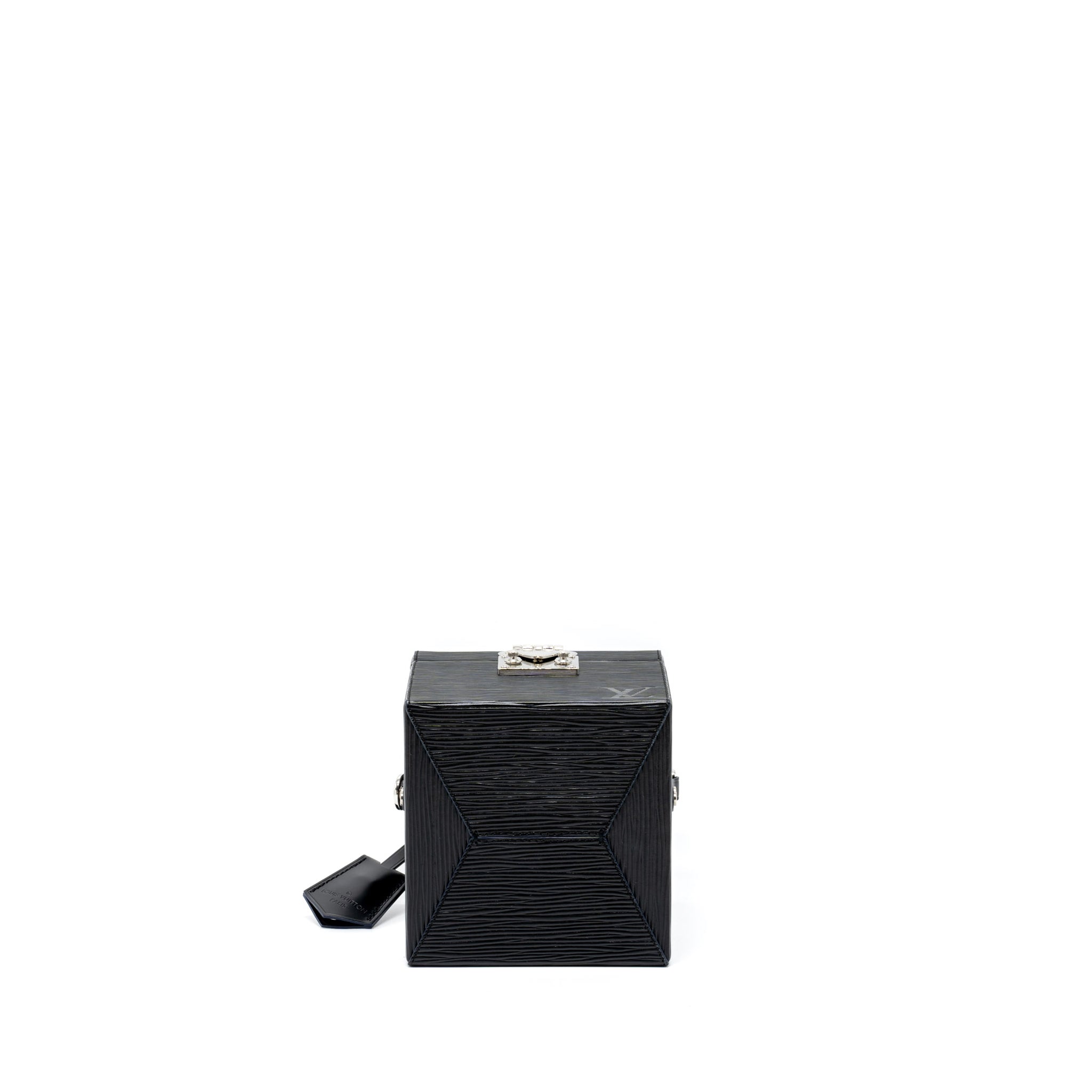 AAA Replica Louis Vuitton LV BLEECKER BOX BAG EPI BLACK SHW