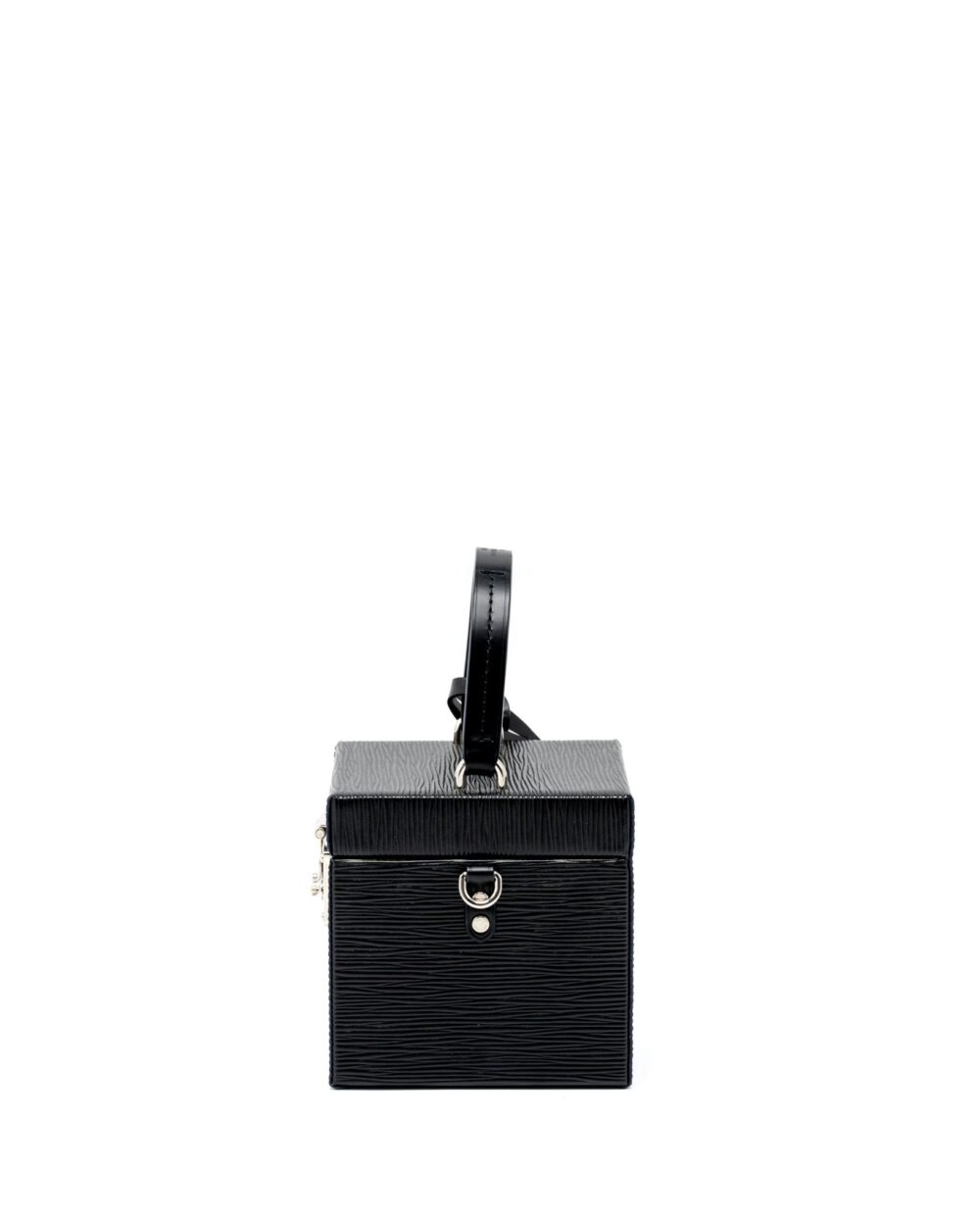 AAA Replica Louis Vuitton LV BLEECKER BOX BAG EPI BLACK SHW