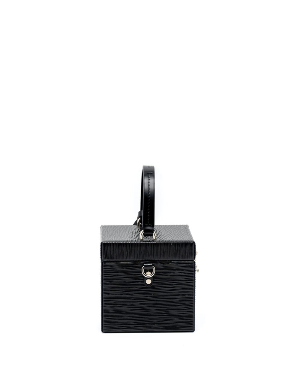 AAA Replica Louis Vuitton LV BLEECKER BOX BAG EPI BLACK SHW