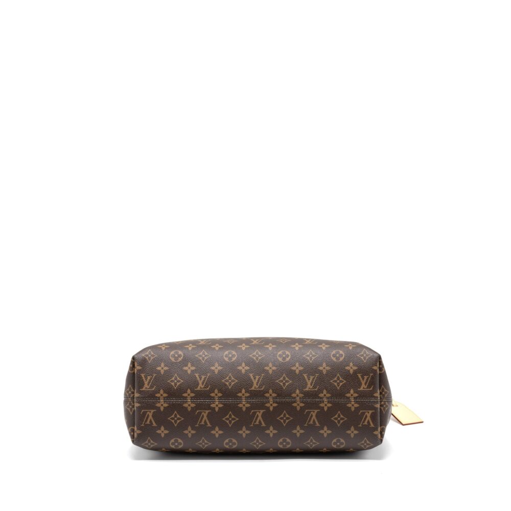 AAA Replica Louis Vuitton LV GRACEFUL MM MONOGRAM CANVAS/PIVOINE GHW (NEW VERSION)