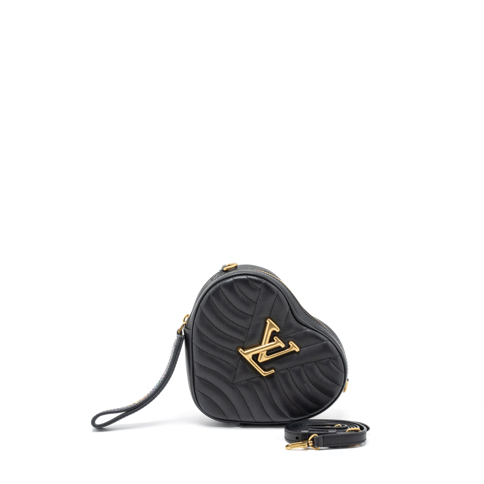 AAA Replica Louis Vuitton LV COEUR NEW WAVE HEART BAG CALFSKIN BLACK GHW
