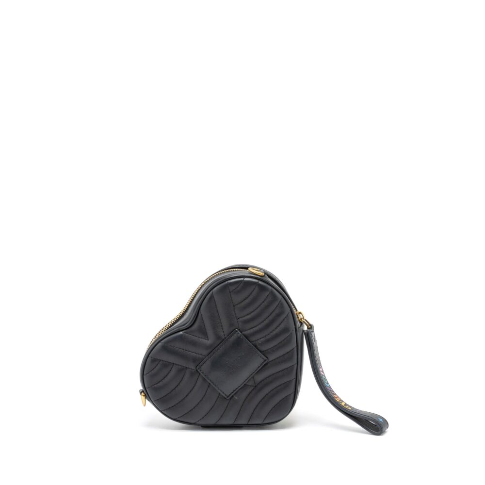 AAA Replica Louis Vuitton LV COEUR NEW WAVE HEART BAG CALFSKIN BLACK GHW