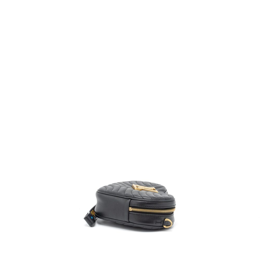 AAA Replica Louis Vuitton LV COEUR NEW WAVE HEART BAG CALFSKIN BLACK GHW