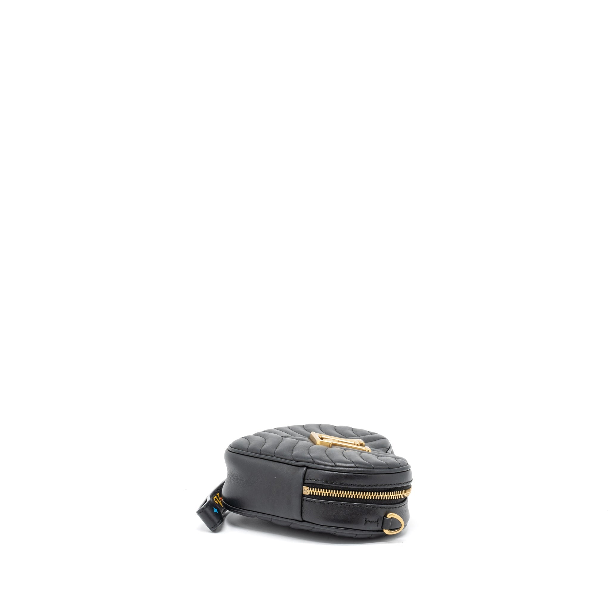AAA Replica Louis Vuitton LV COEUR NEW WAVE HEART BAG CALFSKIN BLACK GHW