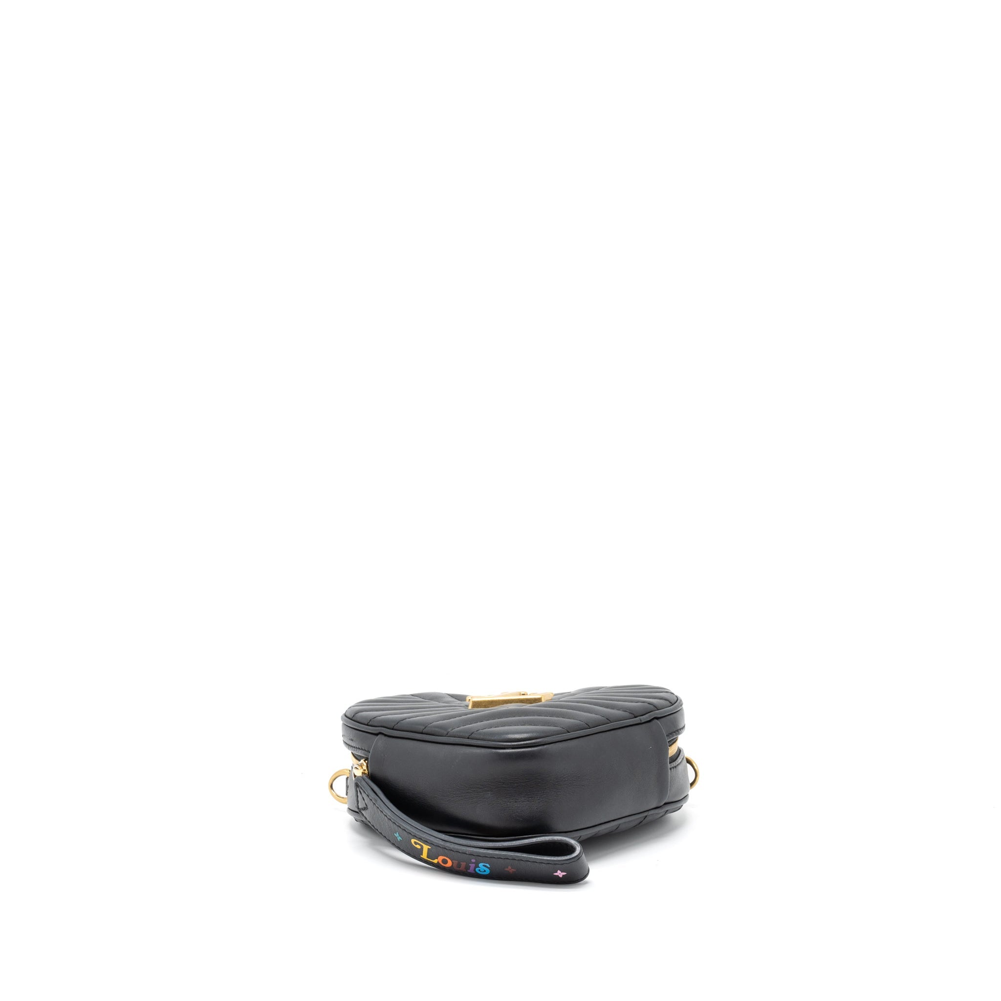 AAA Replica Louis Vuitton LV COEUR NEW WAVE HEART BAG CALFSKIN BLACK GHW