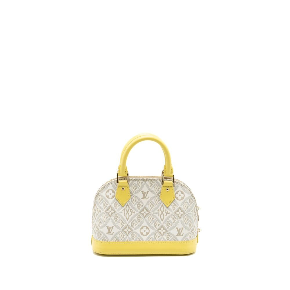 AAA Replica Louis Vuitton LV SINCE 1854 ALMA BB JAUNE GHW