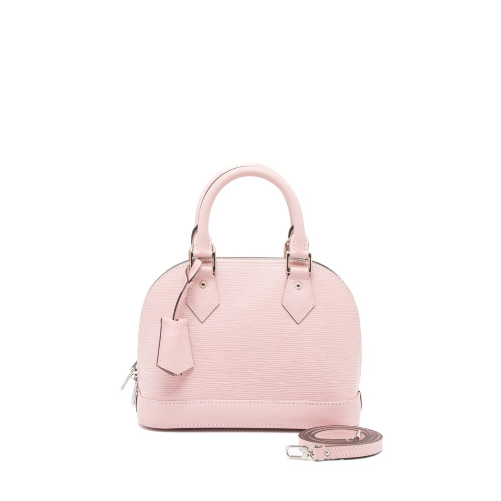 AAA Replica Louis Vuitton LV ALMA BB EPI LIGHT PINK SHW