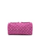 AAA Replica Louis Vuitton LV VINTAGE NEO SPEEDY MONOGRAM DENIM PINK GHW