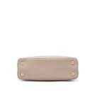 AAA Replica Louis Vuitton LV CAPUCINES MM TAURILLON LIGHT GREY GHW