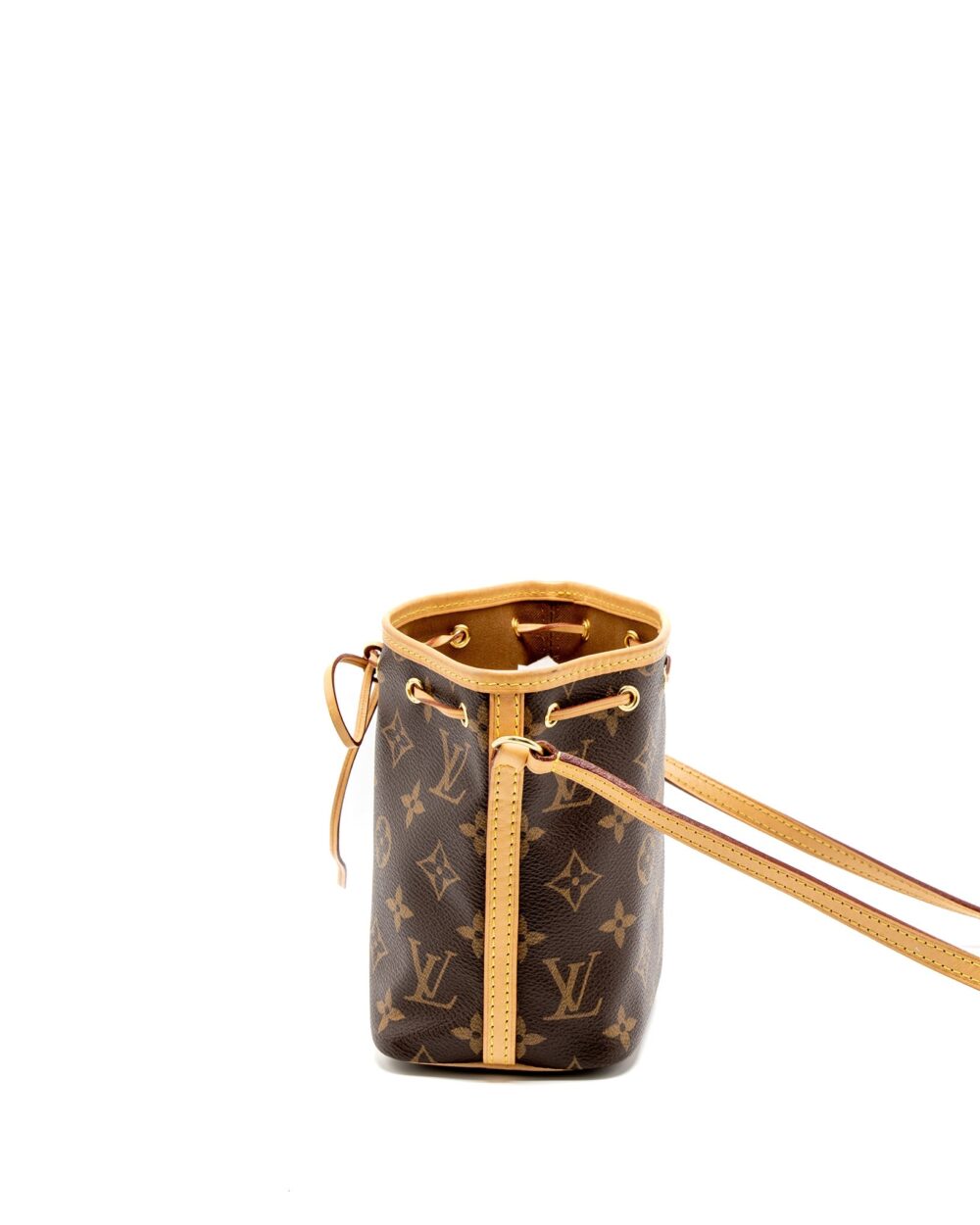 AAA Replica Louis Vuitton LV NANO NOE MONOGRAM CANVAS GHW (NEW VERSION)