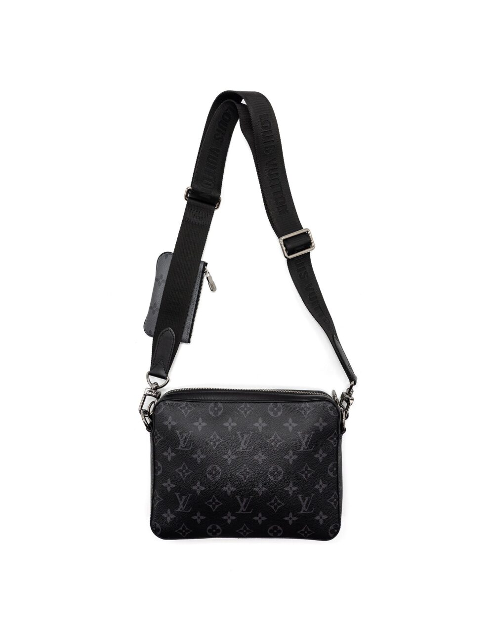 AAA Replica Louis Vuitton LV TRIO MESSENGER BAG MONOGRAM ECLIPSE SHW