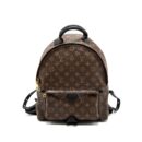 AAA Replica Louis Vuitton LV PALM SPRINGS BACKPACK MONOGRAM CANVAS GHW