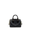 AAA Replica Louis Vuitton LV SPEEDY 20 BANDOULIERE MONOGRAM EMPREINTE BLACK GHW