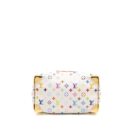 AAA Replica Louis Vuitton LV SPEEDY 30 MONOGRAM CANVAS WHITE MULTICOLOUR GHW
