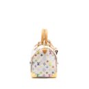 AAA Replica Louis Vuitton LV SPEEDY 30 MONOGRAM CANVAS WHITE MULTICOLOUR GHW