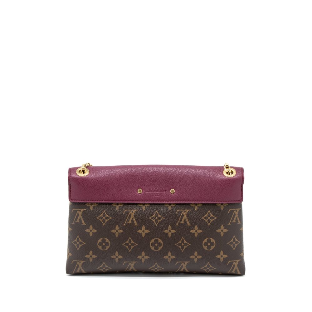 AAA Replica Louis Vuitton LV PALLAS CHAIN BAG MONOGRAM CANVAS/AURORE GHW