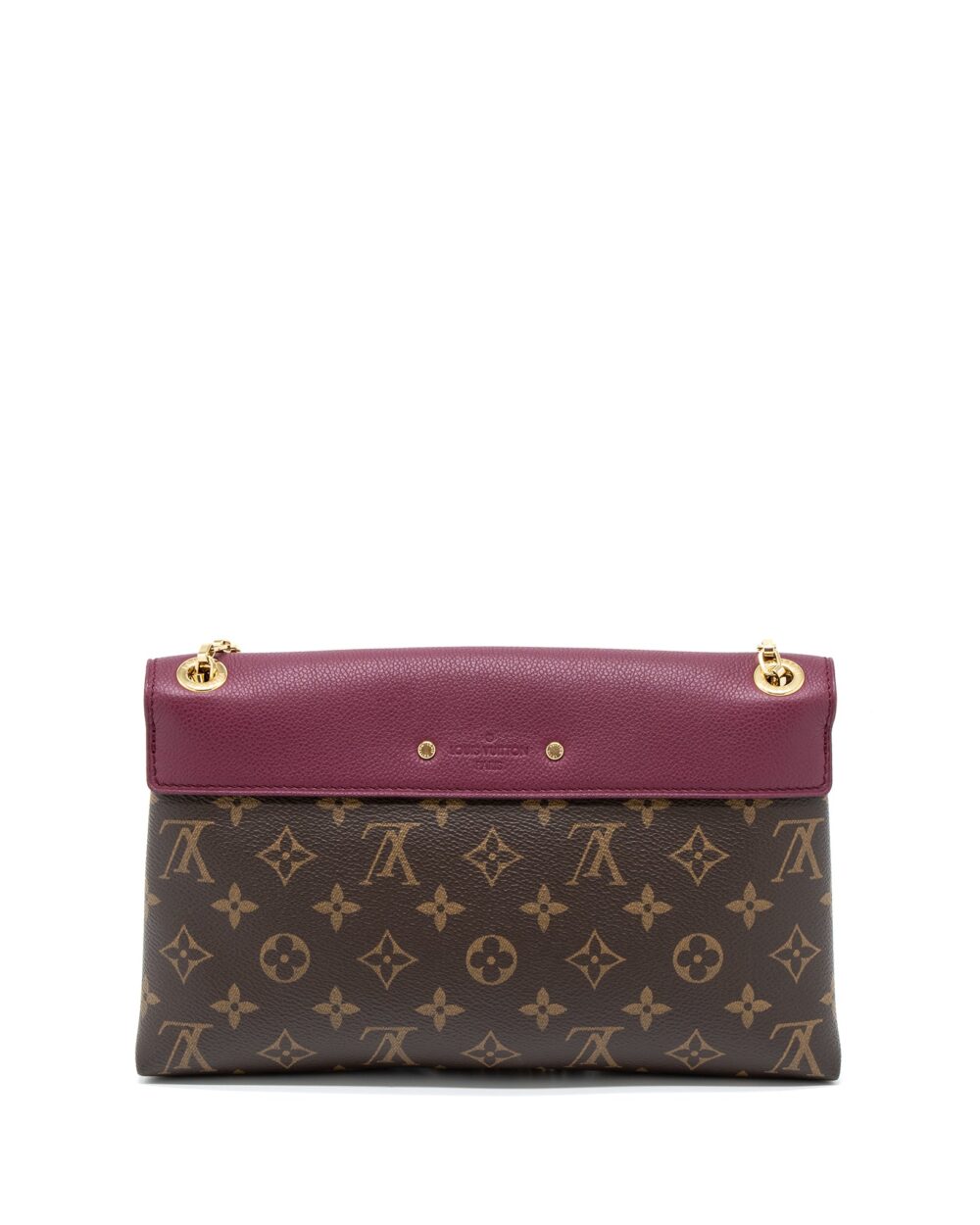 AAA Replica Louis Vuitton LV PALLAS CHAIN BAG MONOGRAM CANVAS/AURORE GHW