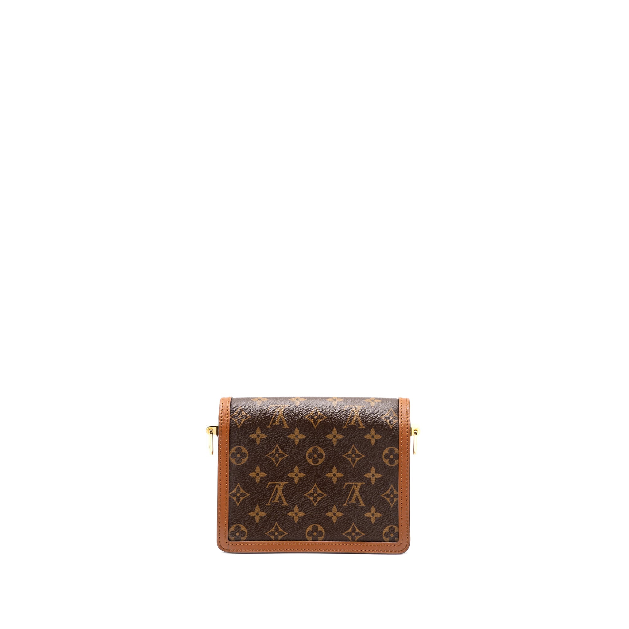 AAA Replica Louis Vuitton LV MINI DAUPHINE MONOGRAM CANVAS GHW