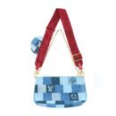 AAA Replica Louis Vuitton LV PATCHWORK MULTI-POCHETTE ACCESSOIRES BAG MONOGRAM DENIM GHW