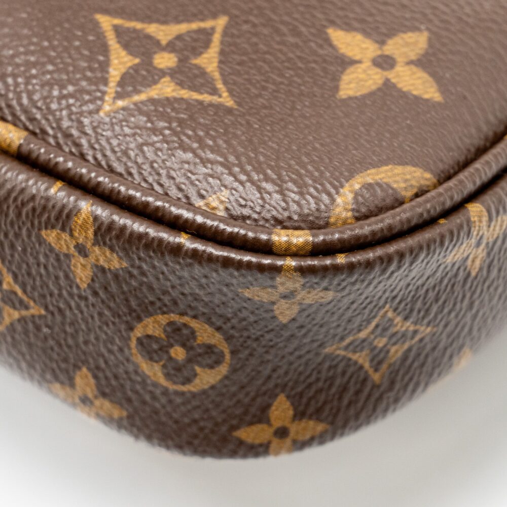 AAA Replica Louis Vuitton LV MULTI POCHETTE MONOGRAM CANVAS ROSE CLAIR GHW