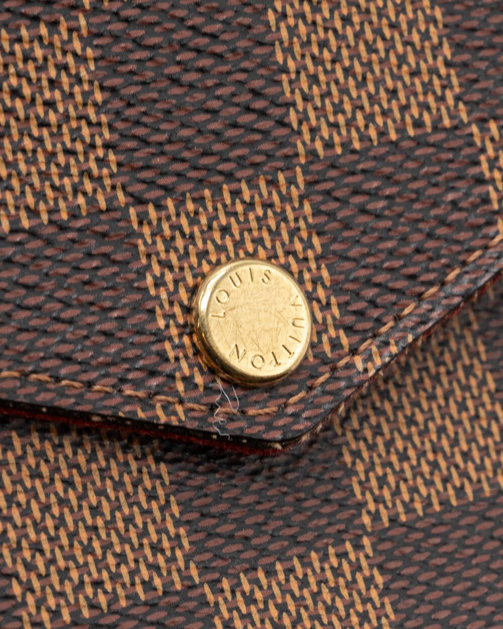AAA Replica Louis Vuitton LV FELICIE POCHETTE DAMIER EBÈNE CANVAS GHW
