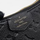 AAA Replica Louis Vuitton LV EASY POUCH ON STRAP MONOGRAM EMPREINTE BLACK GHW (NEW VERSION)