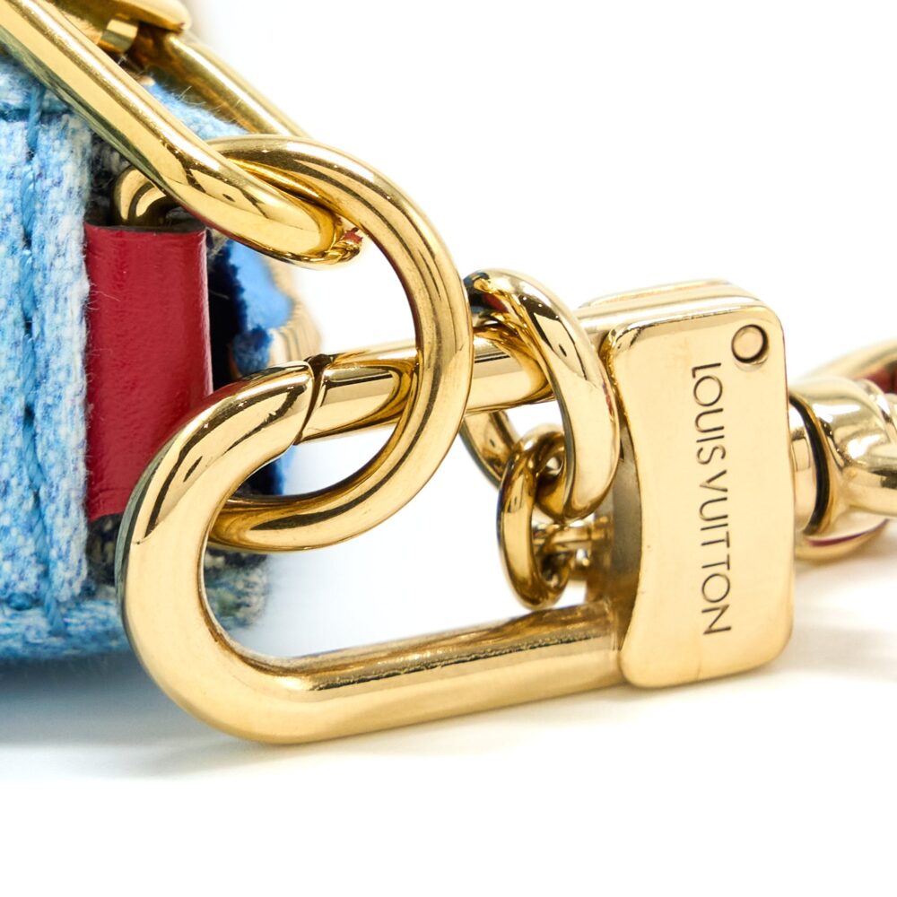 AAA Replica Louis Vuitton LV PATCHWORK MULTI-POCHETTE ACCESSOIRES BAG MONOGRAM DENIM GHW
