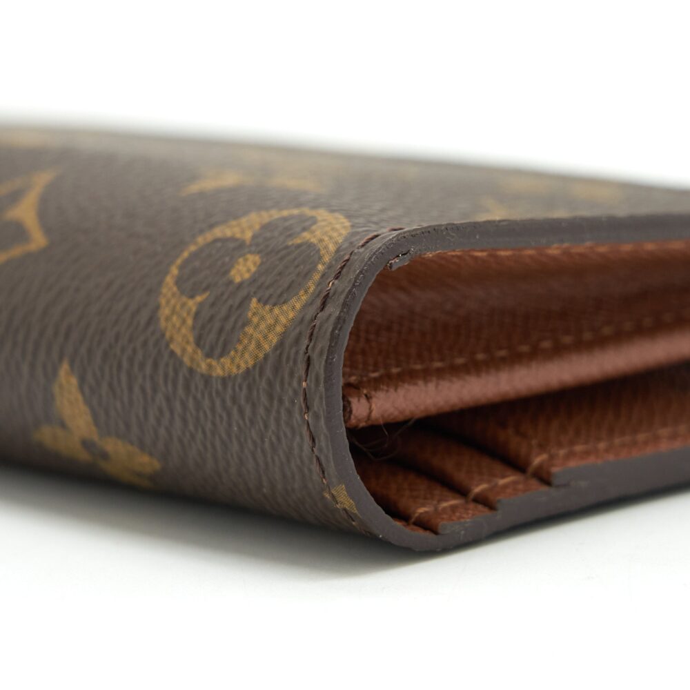 AAA Replica Louis Vuitton LV LONG WALLET MONOGRAM CANVAS GHW