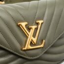 AAA Replica Louis Vuitton LV NEW WAVE MULTI POCHETTE CALFSKIN KAKI GREEN GHW