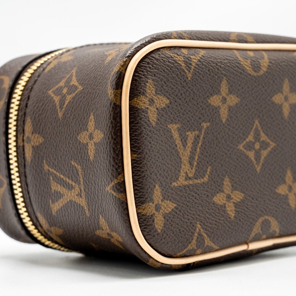 AAA Replica Louis Vuitton LV NICE NANO MONOGRAM CANVAS GHW