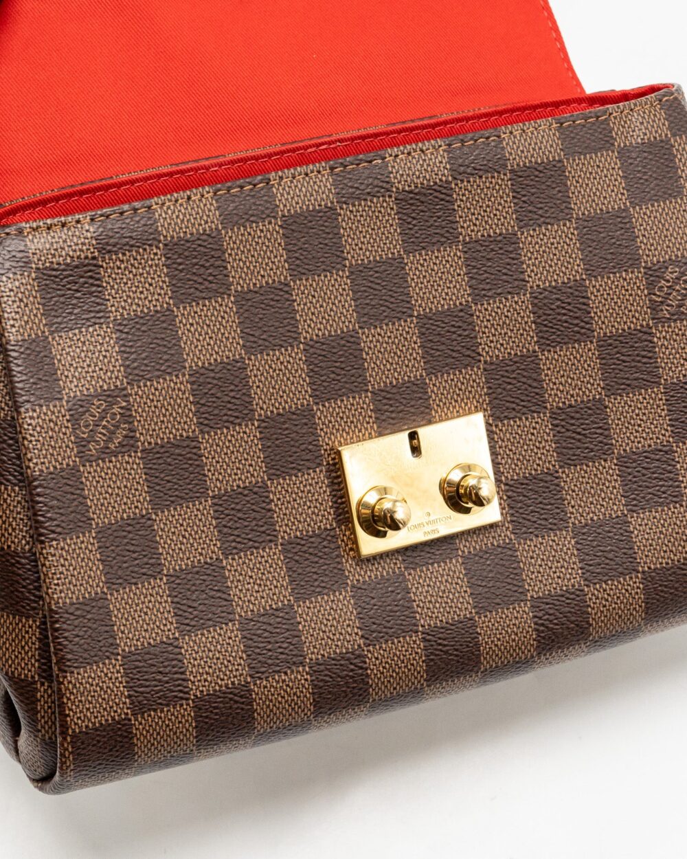 AAA Replica Louis Vuitton LV CROISETTE DAMIER EBENE CANVAS GHW