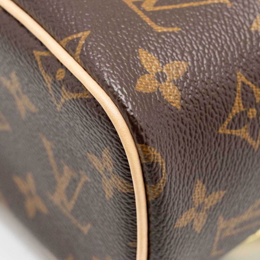 AAA Replica Louis Vuitton LV NICE NANO MONOGRAM CANVAS GHW