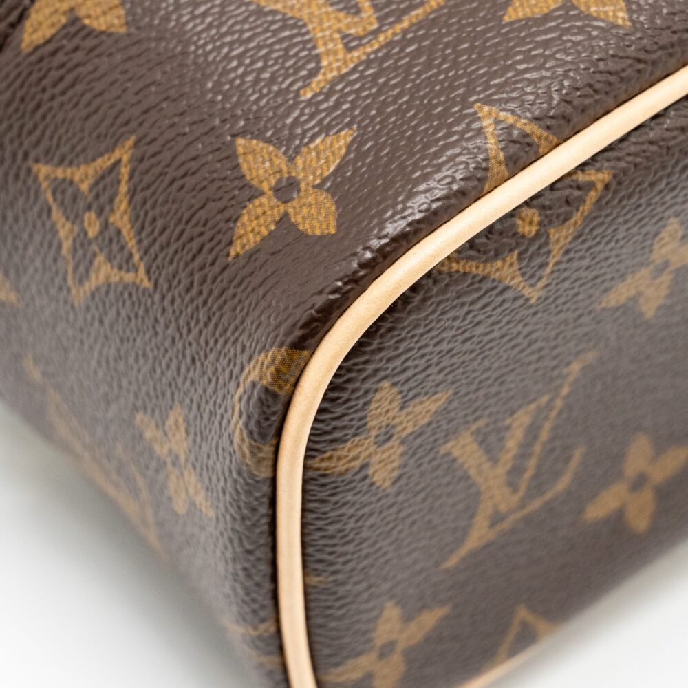 AAA Replica Louis Vuitton LV NICE NANO MONOGRAM CANVAS GHW