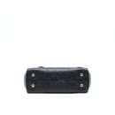 AAA Replica Louis Vuitton LV CLUNY MM EPI BLACK SHW WITH INITIAL S.S