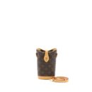 AAA Replica Louis Vuitton LV FOLD ME POUCH MONOGRAM CANVAS GHW
