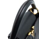 AAA Replica Louis Vuitton LV CAPUCINES MM TAURILLON BLACK GHW
