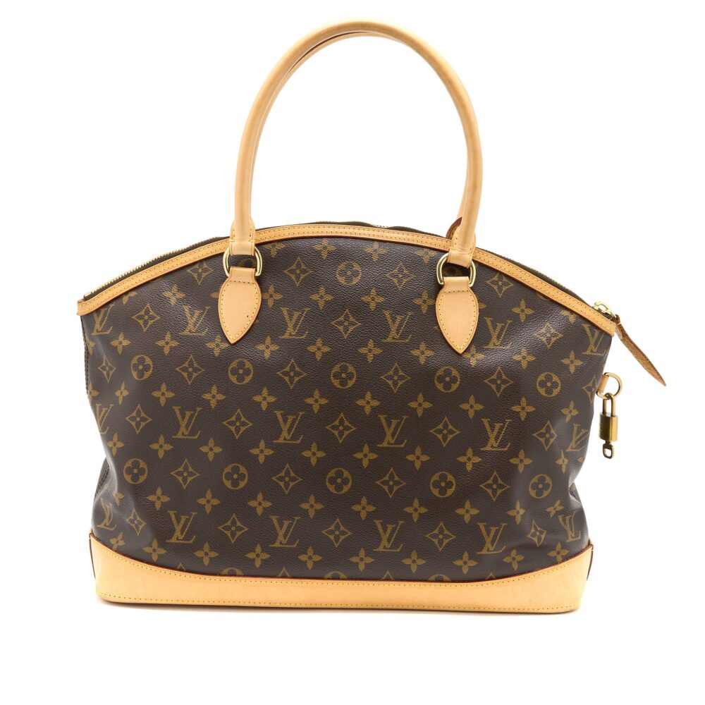 AAA Replica Louis Vuitton LV LOCKIT HORIZONTAL MONOGRAM CANVAS GHW