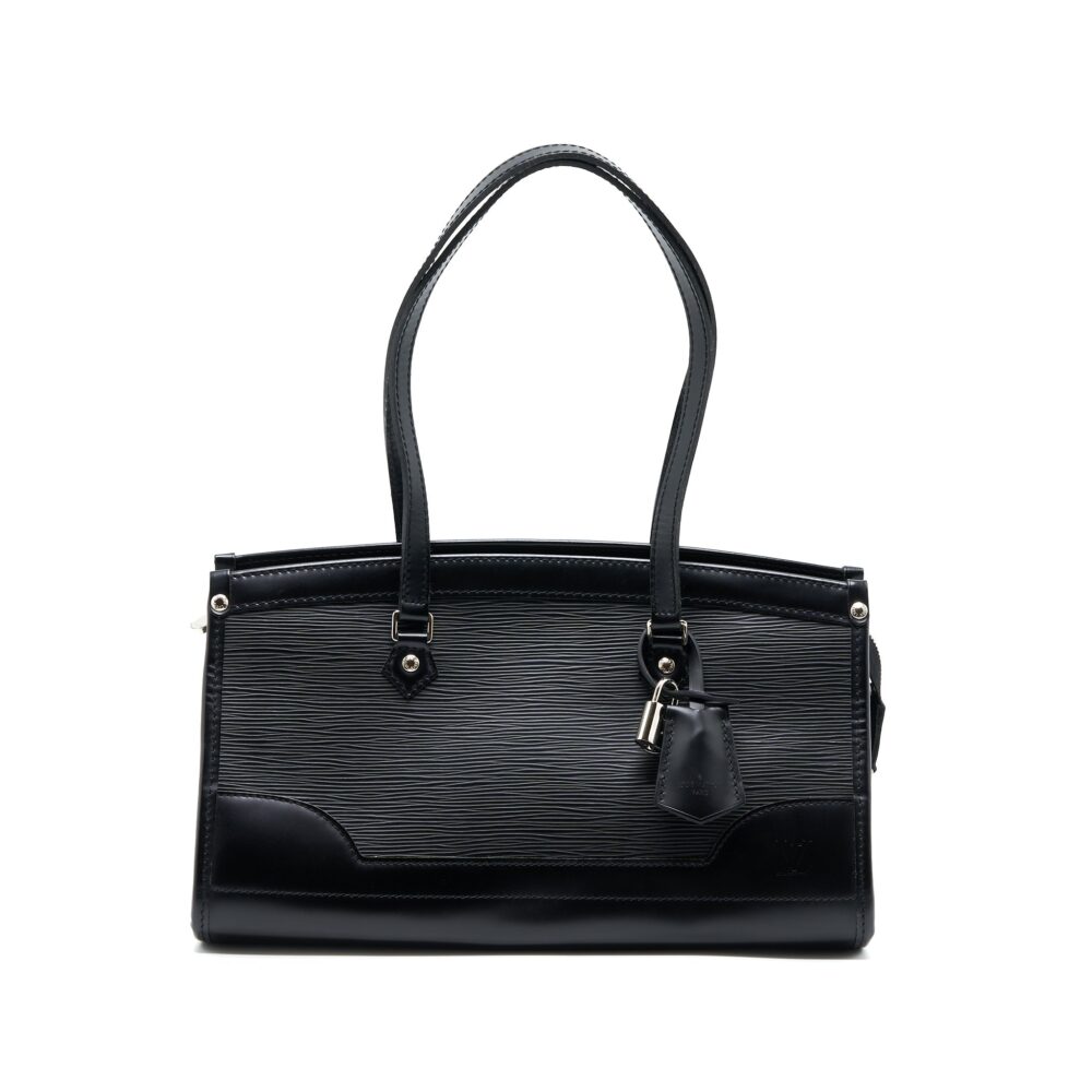 AAA Replica Louis Vuitton LV MADELEINE PM EPI BLACK SHW