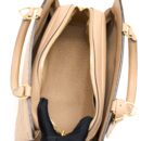 AAA Replica Louis Vuitton LV VOSGES MM MONOGRAM EMPREINTE DARK BEIGE GHW