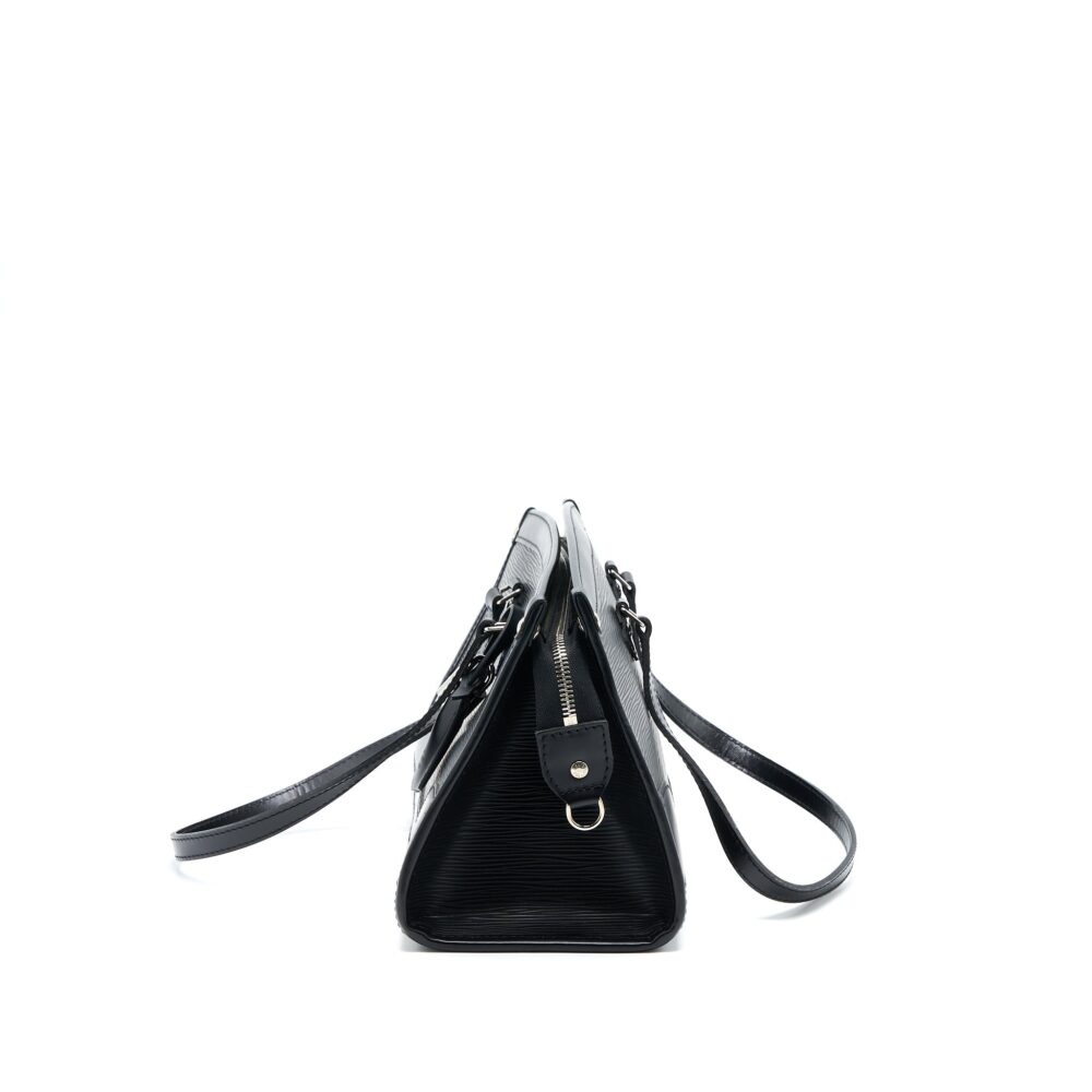 AAA Replica Louis Vuitton LV MADELEINE PM EPI BLACK SHW