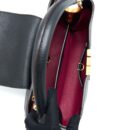 AAA Replica Louis Vuitton LV CAPUCINES MM TAURILLON BLACK GHW