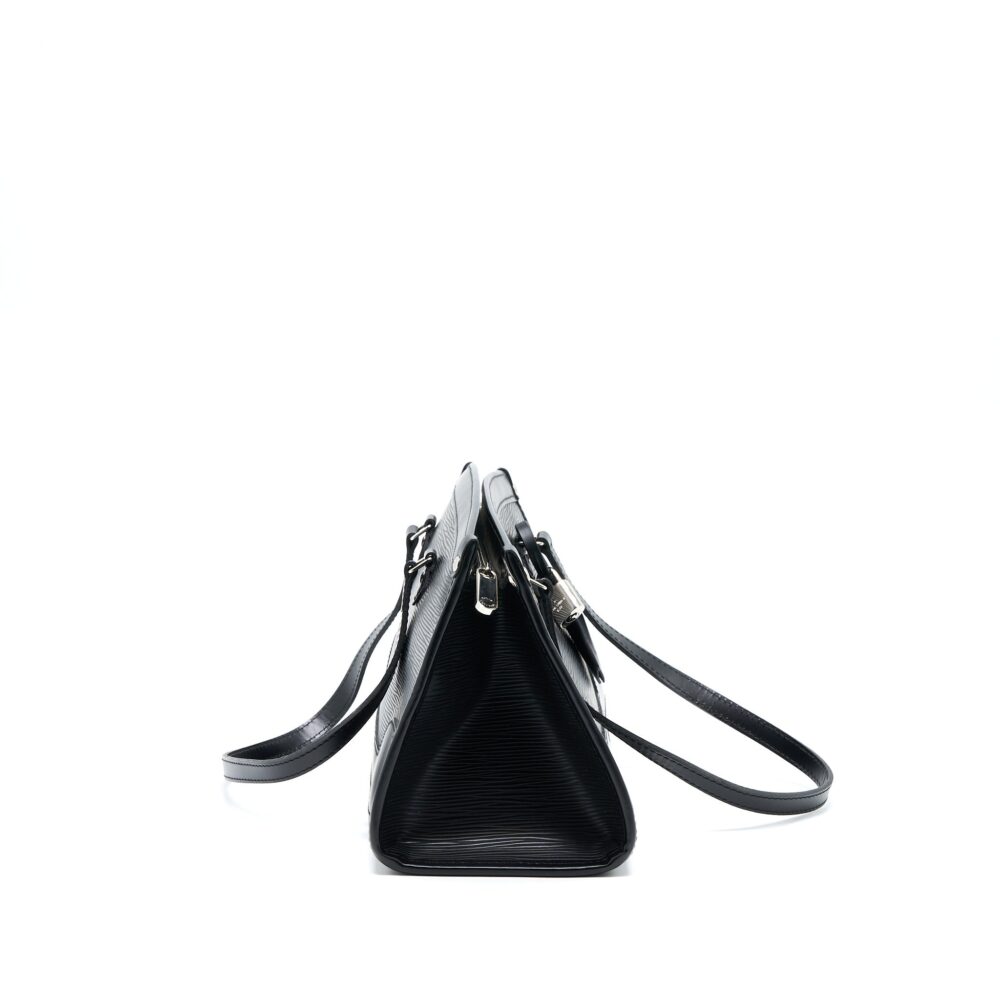 AAA Replica Louis Vuitton LV MADELEINE PM EPI BLACK SHW