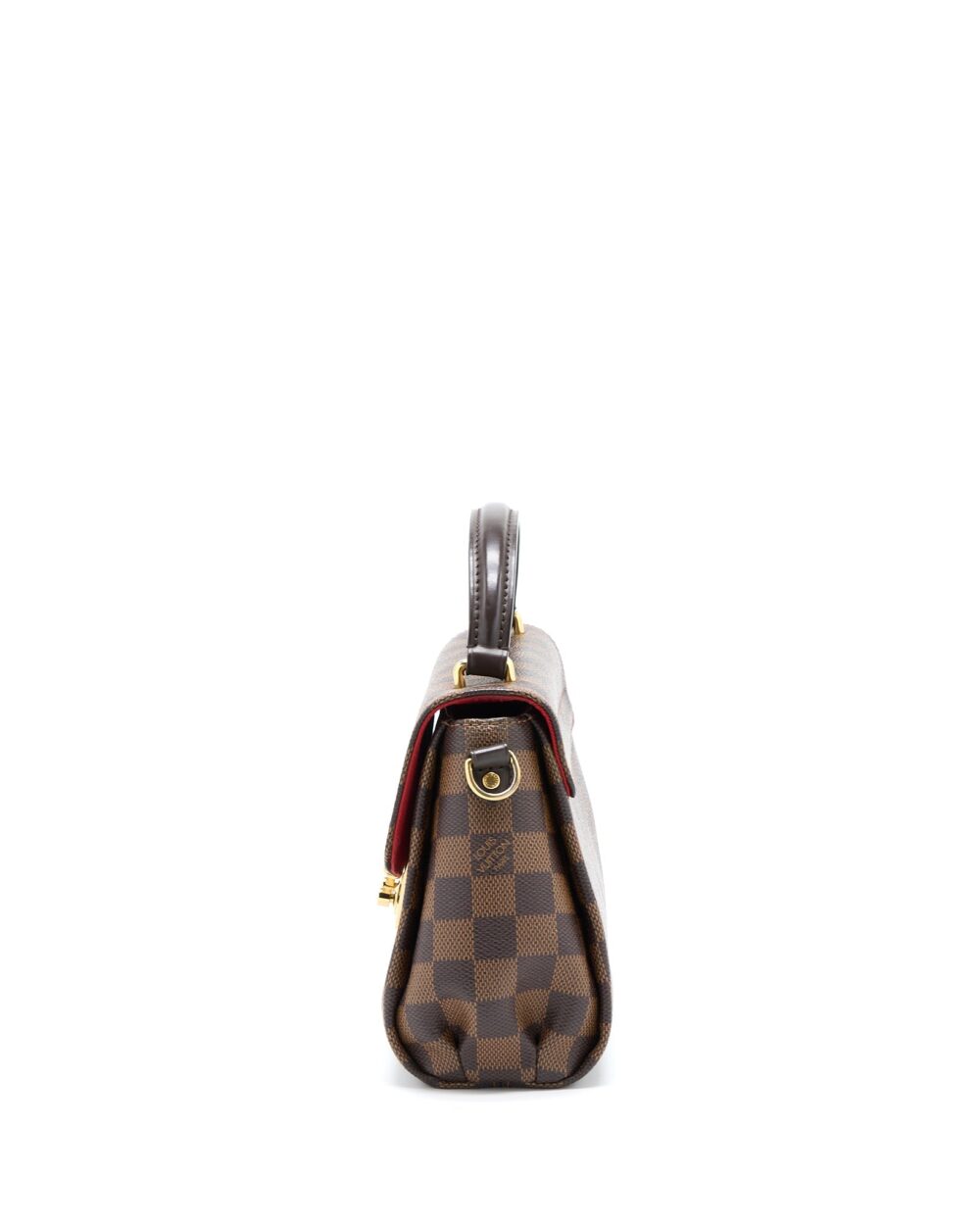 AAA Replica Louis Vuitton LV CROISETTE DAMIER EBENE GHW