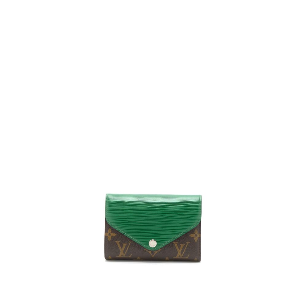 AAA Replica Louis Vuitton LV COMPACT WALLET EPI / MONOGRAM CANVAS SHW