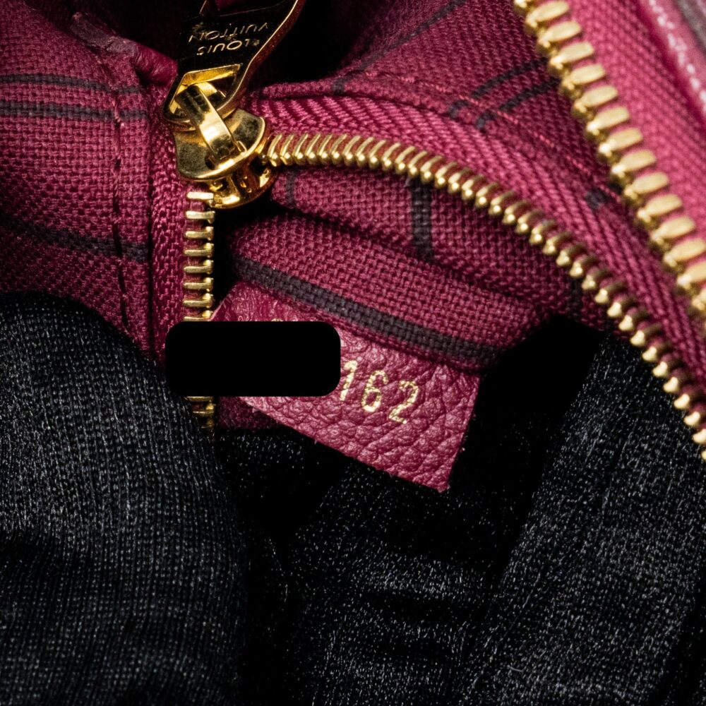 AAA Replica Louis Vuitton LV SPEEDY 25 BANDOULIERE MONOGRAM EMPREINTE PURPLE GHW